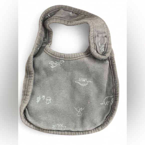 Carter’s & Cloud Island (Bundle of 6) Assorted Baby Bibs Set - Gray, Blue, Cream - Picture 2 of 7